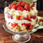 Strawberry Shortcake Trifle Recipe: 1-Bowl Effortless & Perfectly Decadent