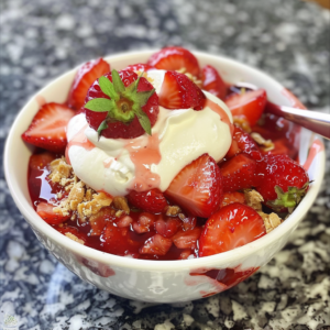 Fresh Strawberry Desserts Recipe: 3-Ingredient Foolproof & Easy Summer Treat