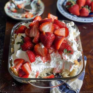 Strawberry Angel Food Cake Dessert Recipe: 8-Step Foolproof & Perfectly Dreamy
