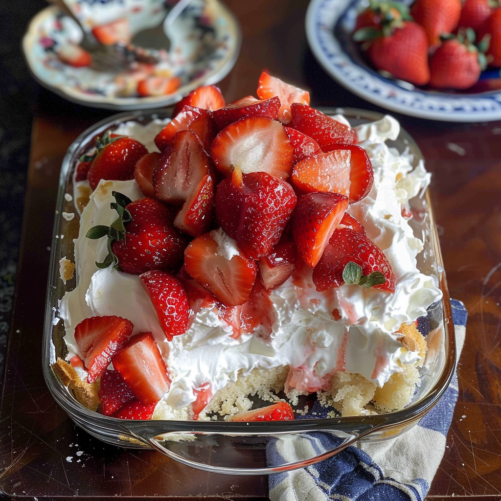 Strawberry Angel Food Cake Dessert Recipe: The Ultimate Dreamy Delight