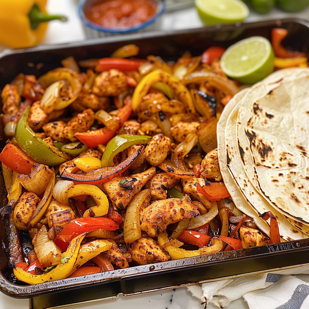 Oven Baked Fajitas Chicken Recipe: 30-Minute Foolproof & Easy One-Pan Meal