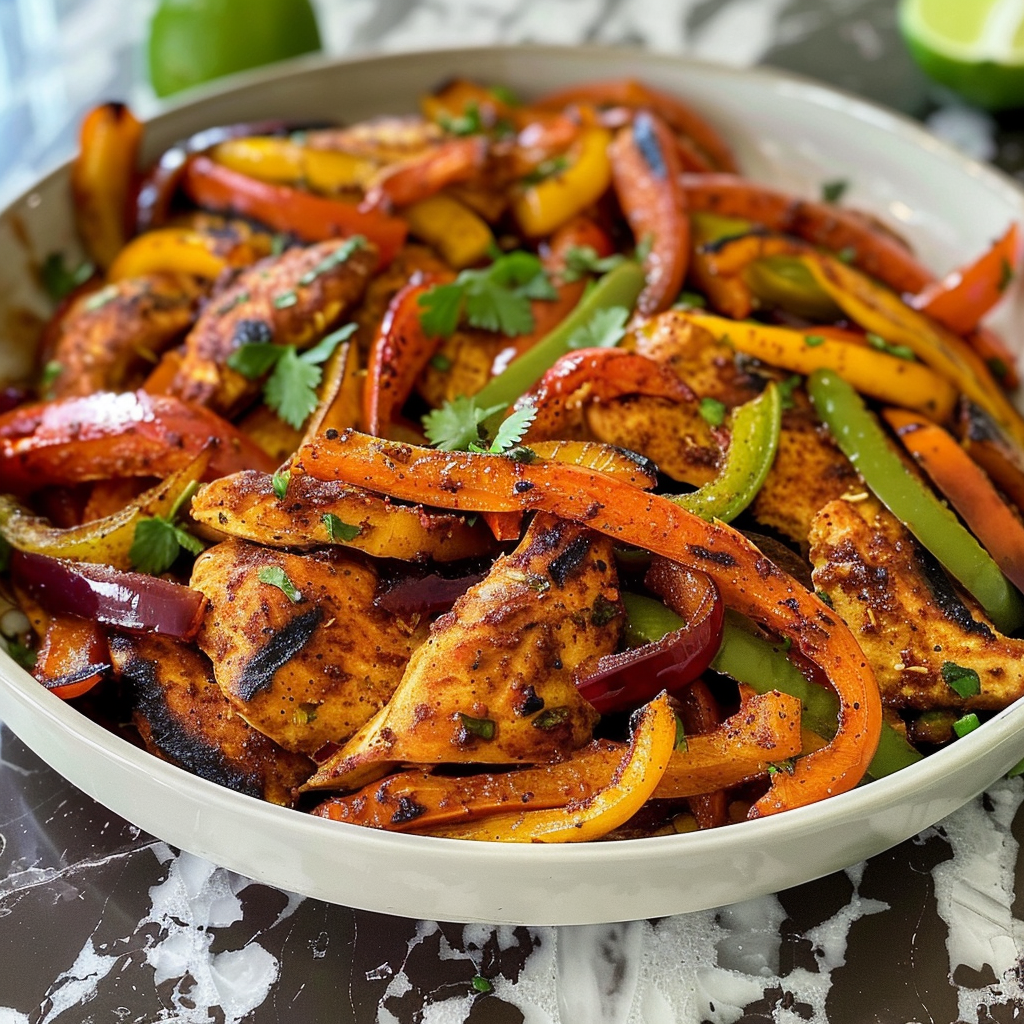 Fajitas Marinade Chicken Recipe: 10-Minute Effortless & Perfectly Zesty