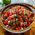 Fresh Pico de Gallo Recipe: 5-Ingredient Effortless & Perfectly Zesty Salsa