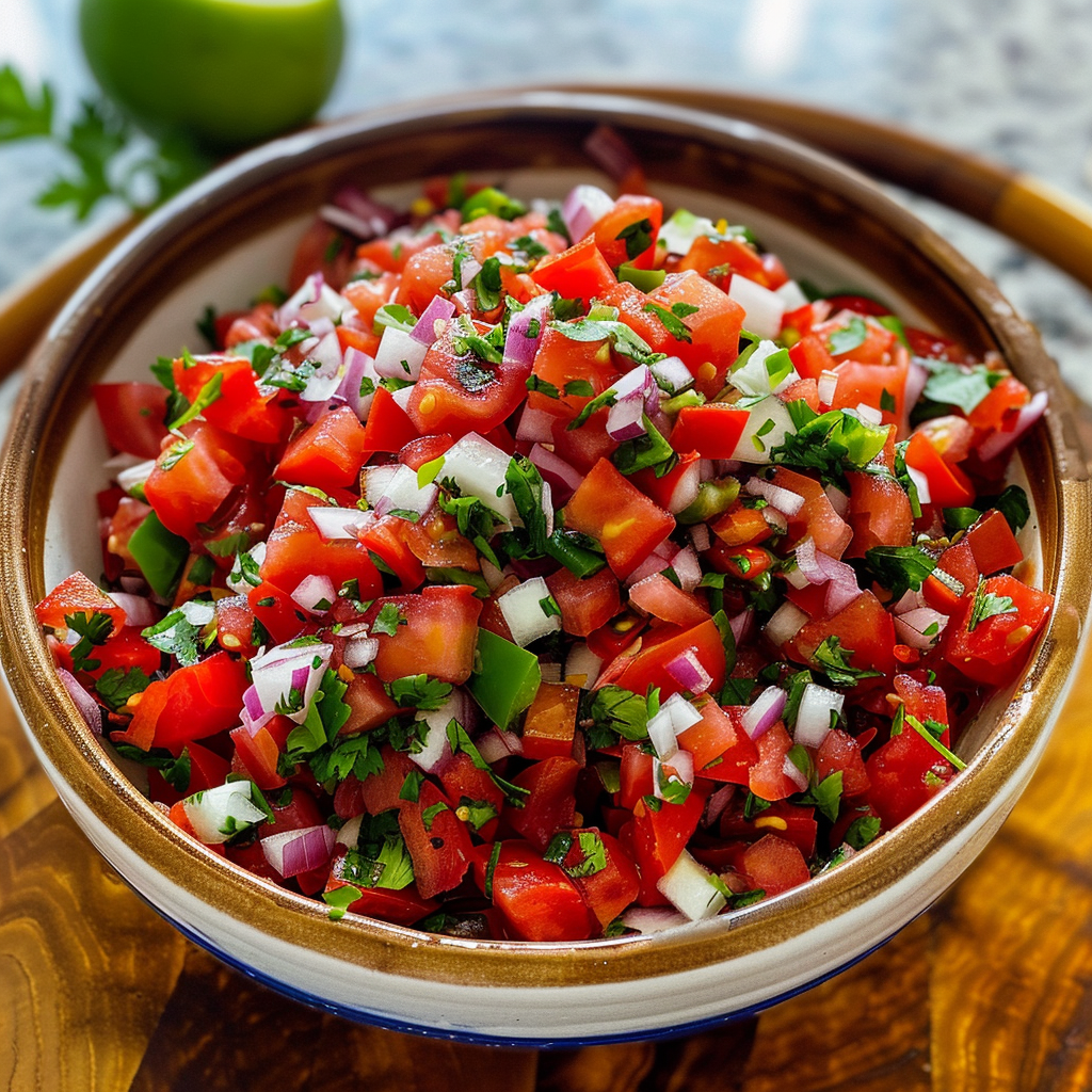 Fresh Pico de Gallo Recipe: 5-Ingredient Effortless & Perfectly Zesty Salsa