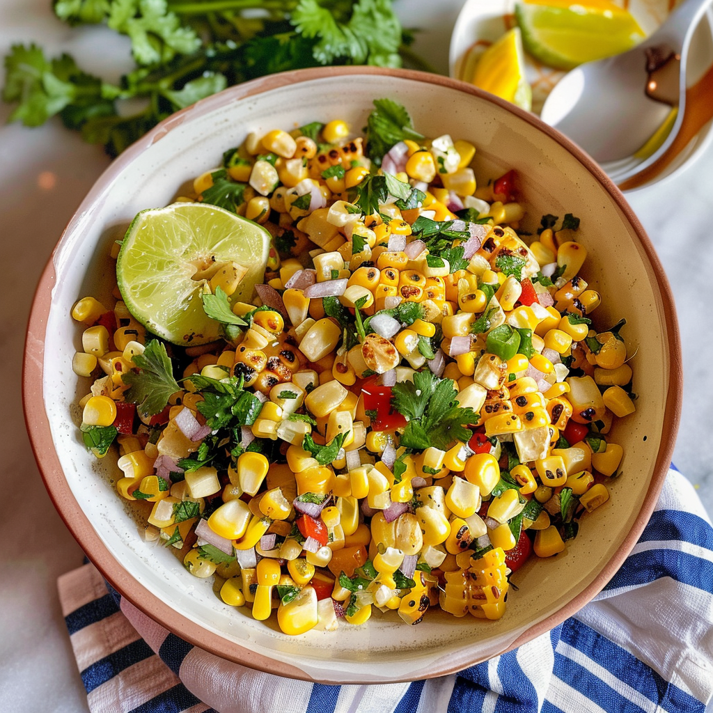 Mexican Corn Salad Recipe: 10-Minute Foolproof & Easy Side Dish