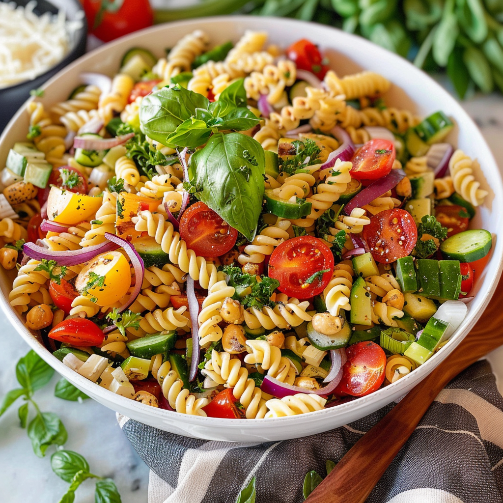 Healthy Pasta Salad Recipe: 15-Minute Foolproof & Perfectly Fresh