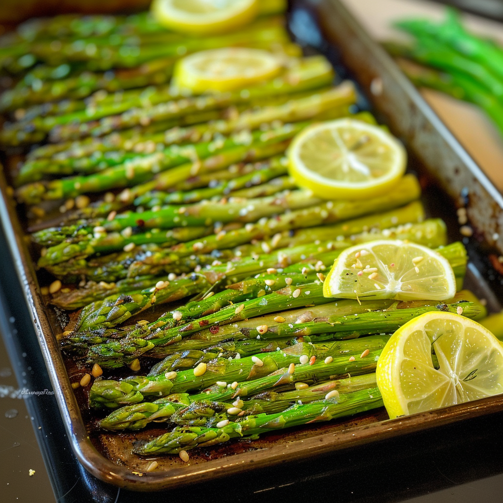 Roasted Asparagus with Lemon Recipe: 3-Step Foolproof & Perfectly Easy
