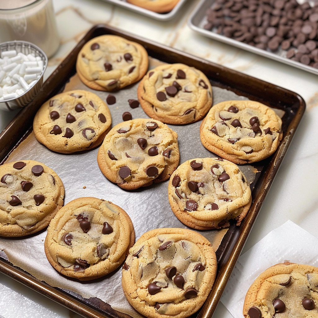 Thick Chocolate Chip Cookies Recipe: 1-Bowl Classic & Perfectly Irresistible