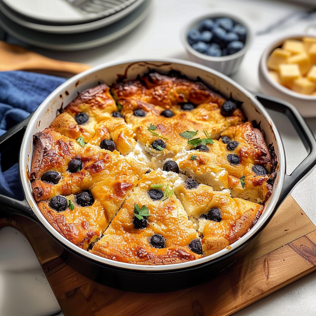 Cottage Cheese Breakfast Bake Recipe: 1-Bowl Effortless & Amazing Healthy Start