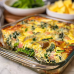 High Protein Breakfast Bake Recipe: 5-Ingredient Effortless & Perfect Morning Meal