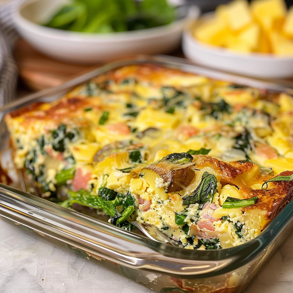 High Protein Breakfast Bake Recipe: 5-Ingredient Effortless & Perfect Morning Meal