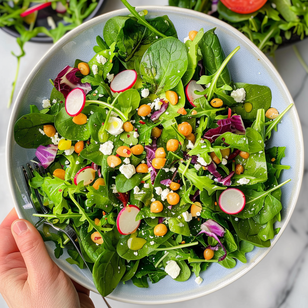 Spring Green Salad Recipe: 15-Minute Effortless & Perfectly Fresh
