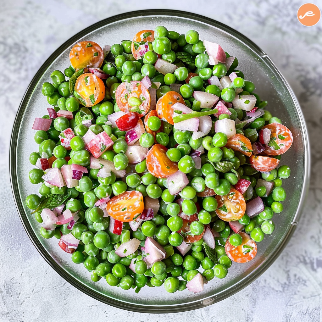 Pea Salad Recipe: 30-Minute Effortless & Easy Classic Side Dish