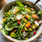 Spring Vegetable Salad Recipe: 15-Minute Effortless & Perfectly Fresh