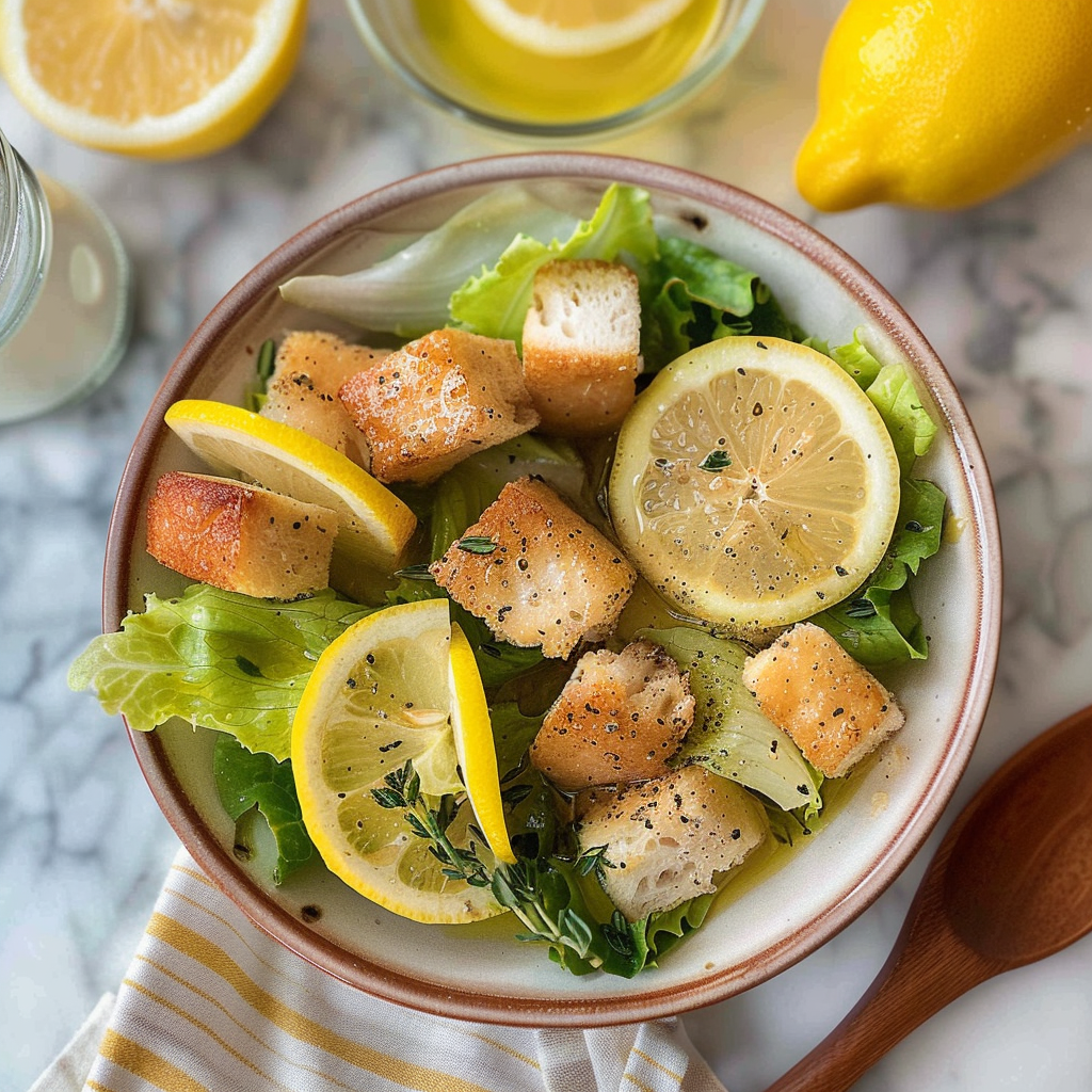 Lemon Vinaigrette Salad Recipe: 5-Ingredient Effortless & Perfectly Tangy