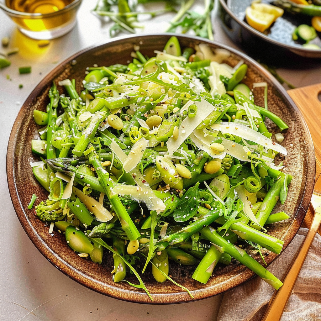Shaved Asparagus Salad Recipe: 15-Minute Effortless & Perfectly Fresh