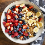 Red White and Blue Fruit Salad Recipe: 15-Minute Effortless & Best Patriotic Dessert