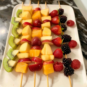 Fruit Kabobs for Party Recipe: 20-Minute Effortless & Irresistibly Refreshing