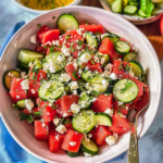 Watermelon Cucumber Feta Salad Recipe: 15-Minute Effortless & Refreshing Summer Side