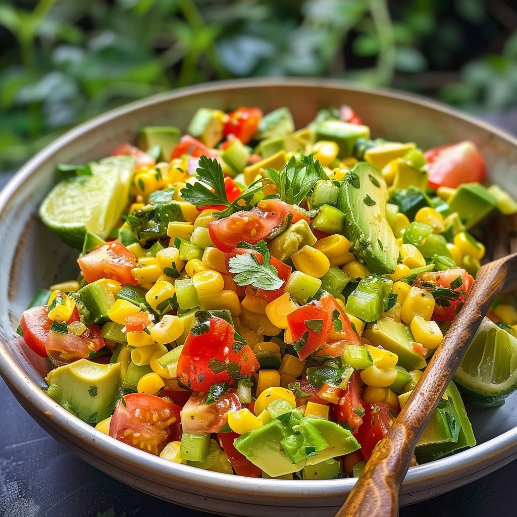 Avocado Corn Salad Recipe: 20-Minute Effortless & Incredibly Fresh Summer Side
